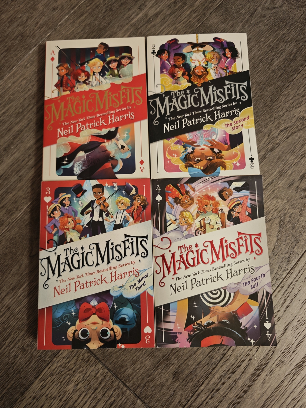 Magic Misfits book set by Neil Patrick Harris